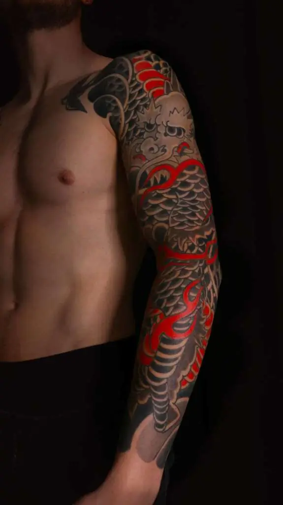 Irezumi Tattoo Drache (Ryu), Studio Nuevo Mundo Strassburg