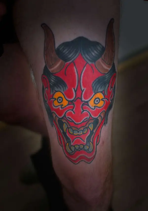 Irezumi Tattoo Hannya-Maske
